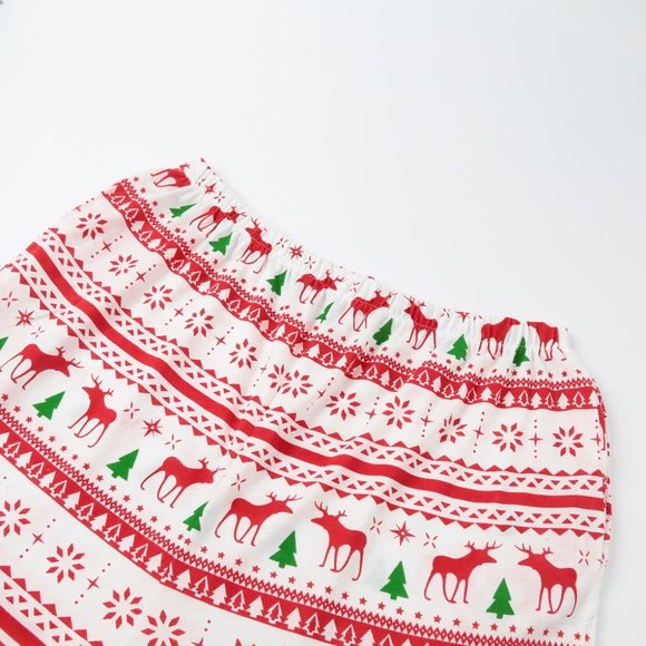 COPY - Matching Button-down Winter Christmas Family Pajamas PJs Reindeer Mix & … - Picture 4 of 16